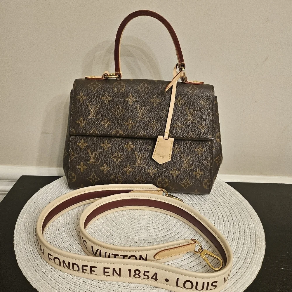 Louis Vuitton Cluny BB Monogram Maison Strap Crossbody